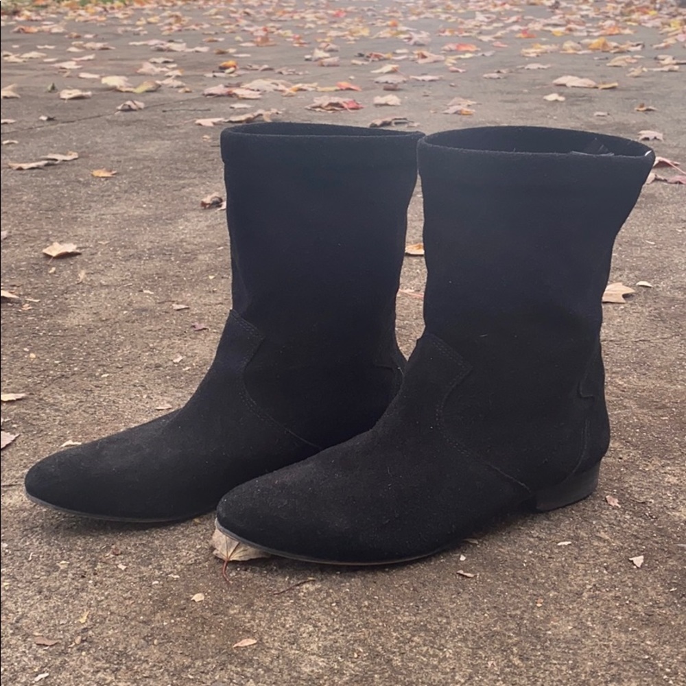 Suede Boots